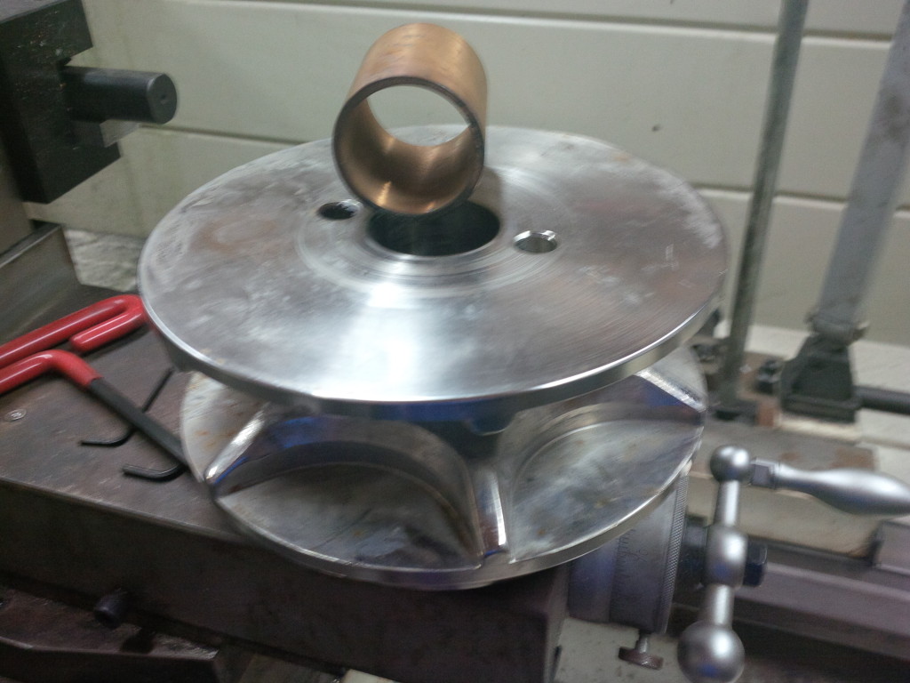 Muir Windlass repairing the Wildcat Gypsy Chainwheel High Seas